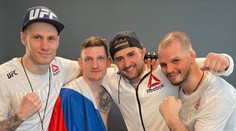 Po vítězství si Dvořák ledoval rány. Vzápětí oslavoval jako pravý Čech