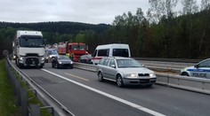 Smrtelná nehoda na D1: Náklaďák při couvání zabil dělníka!