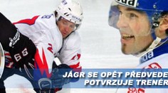 Jágr se předvede v Praze, potvrzuje trenér Růžička