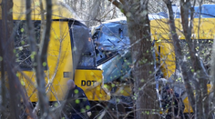 Velká železniční havárie u Kodaně. Dva osobní vlaky se čelně srazily