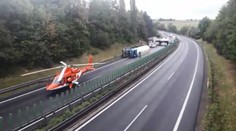 Stojí se v Praze i u Prostějova: Hromadné nehody blokují dopravu