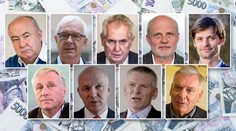 Do volby prezidenta zbývá měsíc. Víme, kolik mají kandidáti na účtu!