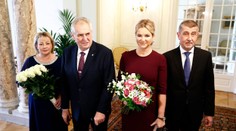 Na slavnostní oběd Babiše a Zemana dorazí i jejich děti. Co je na menu?