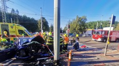 Tragédie v Praze! Ženu se po nehodě snažili oživit několik desítek minut