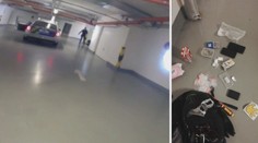 VIDEO: Muži měli v Praze vykrádat sklep, policisté se bránili taserem