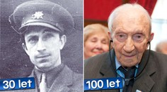 Oslavuje 100. narozeniny! Tyto fotky od sebe dělí neuvěřitelných 70 let