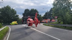 Tragická nehoda auta s náklaďákem na Ústecku. Jeden člověk zemřel