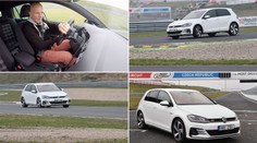 NA OKRUHU - Golf GTI na okruhu v Mostě fungoval perfektně!