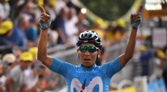 V Alpách kraloval Quintana. Kreuziger se propadl