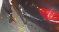 VIDEO: Opilý řidič dostal botičku, i přesto dupl na plyn a chtěl ujet