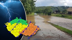 Česko zasáhly silné bouřky! Kdy dorazí k vám? PŘEHLEDNÁ MAPA