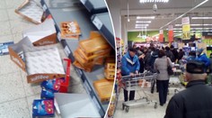 VIDEO: Češi se prali o další zboží v akci. Tentokrát šlo o bonboniéru