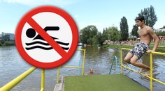 Bude 40 °C! Voda láká, ale je zkažená! SEZNAM koupališť, kam nevstupujte