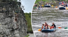 Pohroma pro vodáky: Hrozící sesuv skály uzavřel část Vltavy!