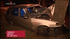 VIDEO: Tragická dopravní nehoda na jihu Čech