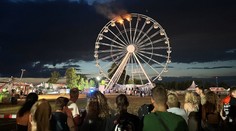 Ohnivý horor. Na festivalu v Německu vzplálo ruské kolo, desítky zraněných