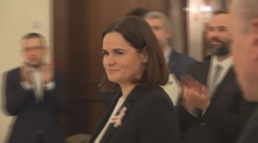 Vůdkyně běloruské opozice navštívila Prahu. Zúčastnila se konference