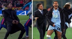 Stejné gesto po 20 letech! Co tou obscénností Simeone chtěl říci?