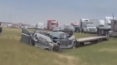 Při hromadné nehodě zemřelo šest lidí. Zavinila ji prudká prachová bouře