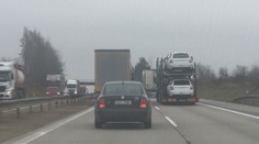 Kamiony už mají zakázané předjíždění od Prahy až do Brna. Řidiči se zlobí