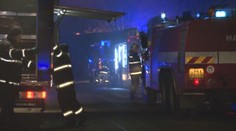 V centru Ostravy vzplála ubytovna, hasiči museli evakuovat desítky lidí