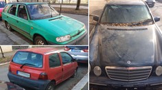 Proč je neodtáhnou? Ulice blokují vraky aut a strážníci to neřeší!
