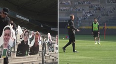 V Mönchengladbachu se stadion plní fanoušky, Bundesliga brzy začne