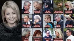 Cizí lidé na pohřbu Bartošové! Víme, kdo je kdo a jaký měl k Ivetě vztah