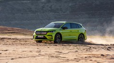 Dva motory, 300 koní a vyšší rychlost. Enyaq vyjíždí jako sportovní "ereso"