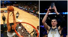 Duel vycházejících hvězd NBA nadchnul. Padlo přes 300 bodů!