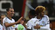 Mourinho dovedl United k vítězství, úřadoval i "bůh" Zlatan!