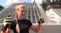 Krásná biatlonistka Soukalová a tvrdý drill. Úsměv nečekejte