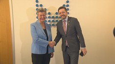 Eurokomisařka Johanssonová je v Praze. Česko pochválila za zvládání uprchlíků