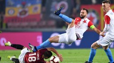 Pražské derby skončilo remízou, Slavia dala oba góly z rohů