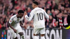 Real si vyšlápl na soupeře Slavie a ukončil sérii bez výhry. Zářil Mbappé