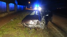Mladík boural do plotu, dal majiteli do zástavy občanku a utekl
