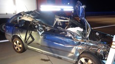 Řidič zdemoloval octavii, test střízlivosti odmítl