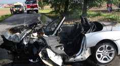 Tragickou nehodu u Brna způsobil řidič kradeného BMW!