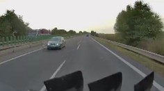 Řidiče u Olomouce šokovalo auto v protisměru. Řítilo se rychlým pruhem