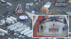 Děsivé VIDEO! Na pouti se rozbila atrakce, lidé létali vzduchem
