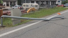 Zapomnětlivý řidič zničil váhu za miliony. Je to jediná taková na Vysočině