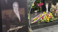 Dva roky od smrti Gotta: Na hřbitově se scházejí fanoušci, Zeman poslal věnec