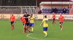 Šikana v ČFL? Rozhodčí napadl fotbalistu, nováček soutěže trpí
