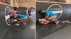 Takhle se připravuje šampion UFC! Ngannou se při tréninku postavil přesile