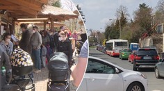 Lidé vzali zoologické zahrady útokem! Tvořily se fronty i kolony. VIDEO