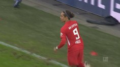Borec na konec! Útočník Lipska předvedl výstavní trefu