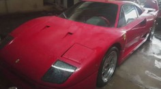 Našli zbědované Ferrari, které patřilo synovi diktátora. 17 let po jeho smrti