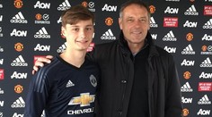 Šestnáctiletý brankář Ondra je bez sebe! Míří do Manchesteru United