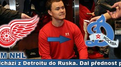 Hokejista Hudler odchází z Detroitu, upíše se Dynamu Moskva