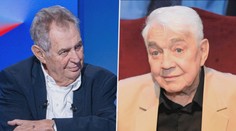 Miloš Zeman se vložil do pohřbu Jiřího Krampola. Je znechucený tahanicemi